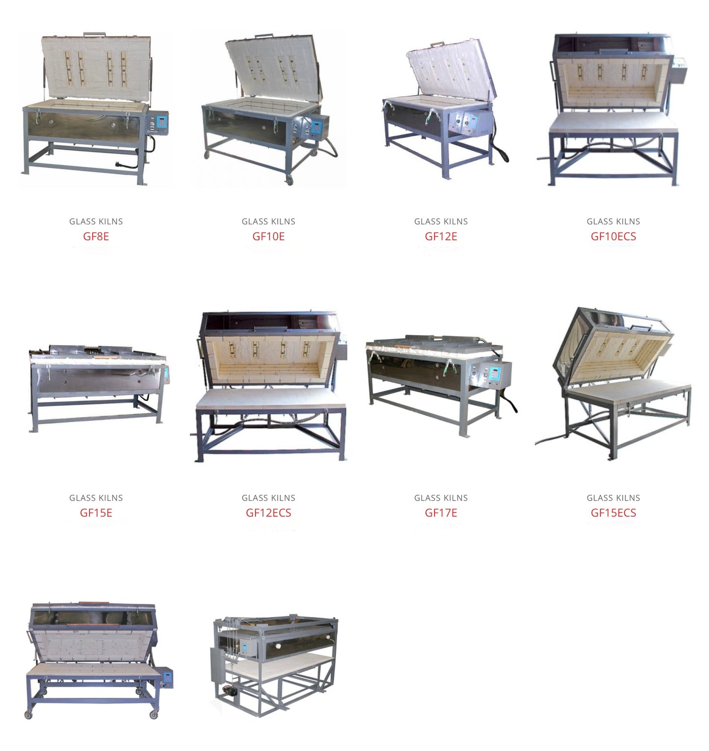 Glass Kilns from