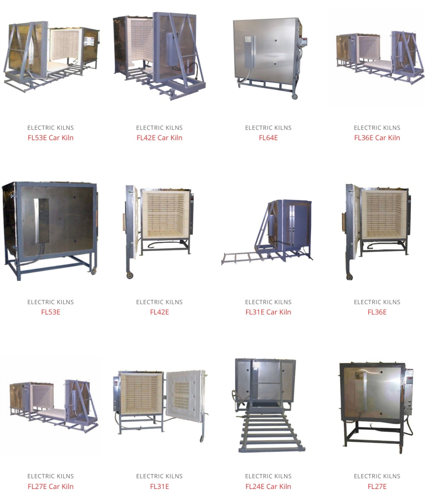 FRONT LOADING KILNS from